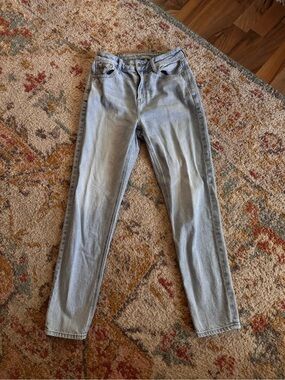 American Eagle Outfitters Light Blue Mom Jeans